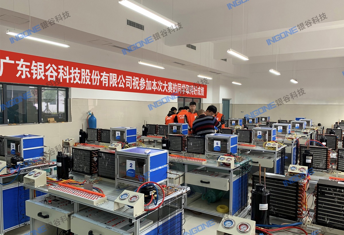 制冷空调系统安装维修实训室建设